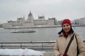 Budapeszt, widok na Parlament Budapeszt, widok na Parlament